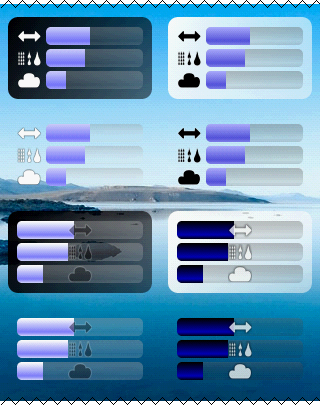 2x1 widgets