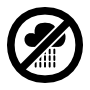 Icon for no rain