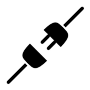 Icon for no connectivity